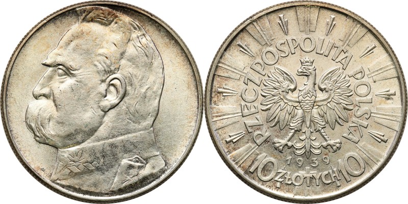 Poland II Republic
POLSKA / POLAND / POLEN / POLOGNE / POLSKO

II RP. 10 zlot...