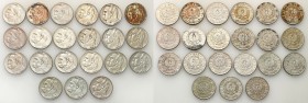 Poland II Republic
POLSKA / POLAND / POLEN / POLOGNE / POLSKO

II RP. 5 zlotych 1934-1938 Pilsudski, set 21 pieces 

Monety w różnym stanie zacho...