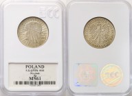 Poland II Republic
POLSKA / POLAND / POLEN / POLOGNE / POLSKO

II RP. 5 zlotych 1933 głowa kobiety, GCN MS61 - BEAUTIFUL 

Pięknie zachowana mone...