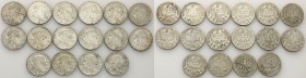 Poland II Republic
POLSKA / POLAND / POLEN / POLOGNE / POLSKO

II RP. 5 zlotych 1932-1934 głowa kobiety, set 16 pieces 

Duży zestaw 26 monet. Mo...