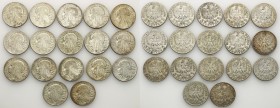 Poland II Republic
POLSKA / POLAND / POLEN / POLOGNE / POLSKO

II RP. 5 zlotych 1932-1934 głowa kobiety, set 17 pieces 

Duży zestaw 26 monet.Par...