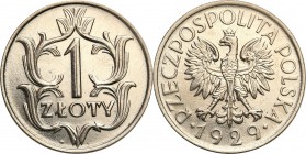 Poland II Republic
POLSKA / POLAND / POLEN / POLOGNE / POLSKO

II RP 1 zloty 1929 

Moneta czyszczona.Parchimowicz 108

Details: 6,95 g Ni 
Co...