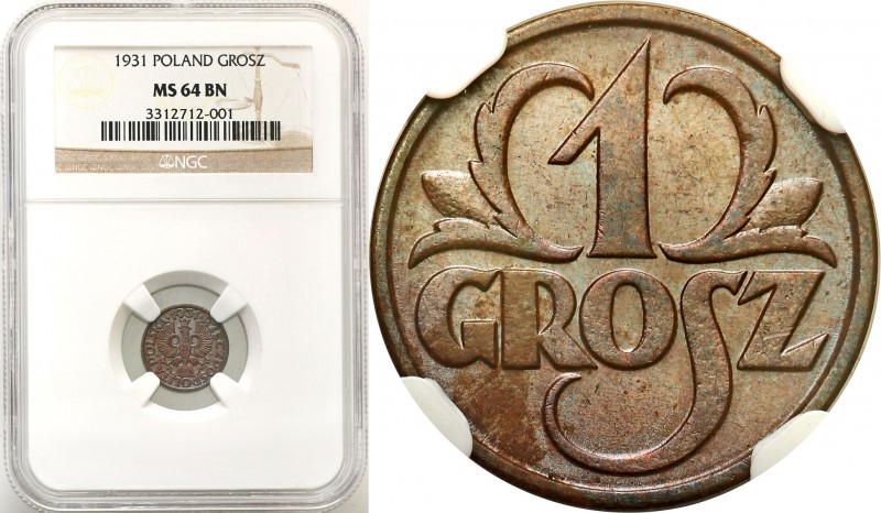 Poland II Republic
POLSKA / POLAND / POLEN / POLOGNE / POLSKO

II RP 1 grosz ...