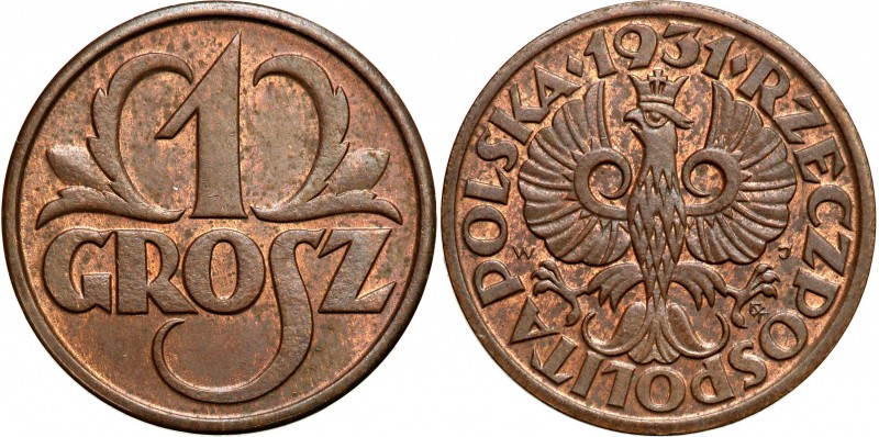 Poland II Republic
POLSKA / POLAND / POLEN / POLOGNE / POLSKO

II RP. 1 grosz...