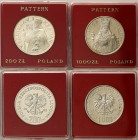 Probe coins Polish People Republic (PRL) and Poland
POLSKA / POLAND / POLEN / PATTERN / PROBE / PROBA

PRL. PROBE / SPECIMEN SILVER 200 i 1.000 zlo...