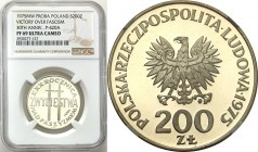Probe coins Polish People Republic (PRL) and Poland
POLSKA / POLAND / POLEN / PATTERN / PROBE / PROBA

PRL PROBE / SPECIMEN SILVER 200 zlotych 1975...