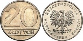 Probe coins Polish People Republic (PRL) and Poland
POLSKA / POLAND / POLEN / PATTERN / PROBE / PROBA

PRL PROBE / SPECIMEN miedzioNickel 20 zlotyc...