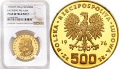 Polish Gold Coins since 1990
POLSKA / POLAND / POLEN / GOLD / ZLOTO

PRL. 500 zlotych 1976 Kazimierz Pułaski NGC PF63 ULTRA CAMEO 

Piękny mennic...