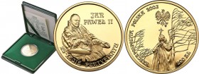 Polish Gold Coins since 1990
POLSKA / POLAND / POLEN / GOLD / ZLOTO

III RP. 200 zlotych 2003 John Paul II 25 lat Pontyfikatu 

Idealnie zachowan...