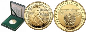 Polish Gold Coins since 1990
POLSKA / POLAND / POLEN / GOLD / ZLOTO

III RP. 200 zlotych 2007 Karol Szymanowski 

Idealnie zachowany menniczy egz...