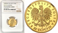 Polish Gold Coins since 1990
POLSKA / POLAND / POLEN / GOLD / ZLOTO

III RP. 100 zlotych 2000 Jan II Kazimierz NGC PF69 ULTRA CAMEO (2 MAX) 

Men...