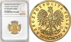 Polish Gold Coins since 1990
POLSKA / POLAND / POLEN / GOLD / ZLOTO

III RP. 100 zlotych 2005 August II Mocny NGC PF70 ULTRA CAMEO (MAX) 

Mennic...