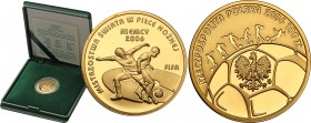 Polish Gold Coins since 1990
POLSKA / POLAND / POLEN / GOLD / ZLOTO

III RP. 100 zlotych 2006 FIFA Mundial - Germany 

Idealnie zachowany mennicz...