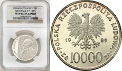 Coins Poland People Republic (PRL)
POLSKA / POLAND/ POLEN / POLOGNE / POLSKO

PRL. 10.000 zlotych 1989 John Paul II „na kratce” NGC PF69 ULTRA CAME...
