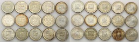 Coins Poland People Republic (PRL)
POLSKA / POLAND/ POLEN / POLOGNE / POLSKO

PRL. 200 zlotych 1974-1976, set 15 coins 

Delikatna patyna, nalot....
