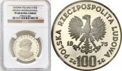 Coins Poland People Republic (PRL)
POLSKA / POLAND/ POLEN / POLOGNE / POLSKO

PRL. 100 zlotych 1975 Helena Modrzejewska NGC PF68 ULTRA CAMEO 

Pi...