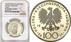 Coins Poland People Republic (PRL)
POLSKA / POLAND/ POLEN / POLOGNE / POLSKO

PRL. PROBE / SPECIMEN SILVER 100 zlotych 1976 Kościuszko NGC PF69 ULT...