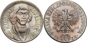 Coins Poland People Republic (PRL)
POLSKA / POLAND/ POLEN / POLOGNE / POLSKO

PRL. 10 zlotych 1968 Kopernik - ex Kałkowski 

Moneta z kolekcji Ka...