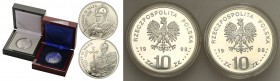 Polish collector coins after 1990
POLSKA / POLAND / POLEN / POLOGNE / POLSKO

III RP. 10 zlotych 1998 Zygmunt III Waza, popiersie i półpostać, PUDE...
