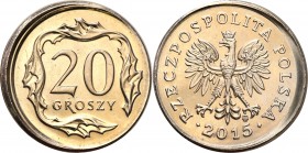 Mint Errors of PRL and III RP
POLSKA / POLAND / POLEN / MINT ERROR / DESTRUKT

III RP. 20 groszy 2015 przesunięty stempel - MINT ERROR 

Przesuni...
