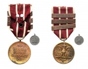 Decorations, Orders, Badges
POLSKA / POLAND / POLEN / POLSKO / RUSSIA / LVIV

The Second Polish Republic. Medals Polska Swemu Obrocy, 2 pieces 

...