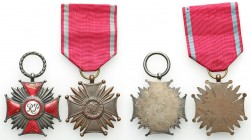 Decorations, Orders, Badges
POLSKA / POLAND / POLEN / POLSKO / RUSSIA / LVIV

RP. Silver and BRONZE Cross of Merit 

Uszkodzenia emalii.&nbsp;Sta...