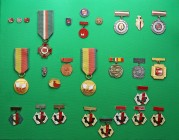 Decorations, Orders, Badges
POLSKA / POLAND / POLEN / POLSKO / RUSSIA / LVIV

PRL. set of 28 awards and medals for organization and merits 

Zest...