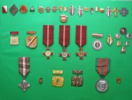 Decorations, Orders, Badges
POLSKA / POLAND / POLEN / POLSKO / RUSSIA / LVIV

PRL. set of 38 awards and medals for organization and merits 

Zest...