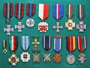 Decorations, Orders, Badges
POLSKA / POLAND / POLEN / POLSKO / RUSSIA / LVIV

PRL./III RP. Free Motherland badges, set 16 pieces - contemporary per...