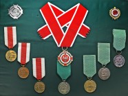 Decorations, Orders, Badges
POLSKA / POLAND / POLEN / POLSKO / RUSSIA / LVIV

PRL. set of 10 fire brigade badges for merit 

Zestaw 10 odznaczeń ...