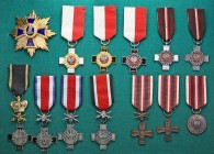 Decorations, Orders, Badges
POLSKA / POLAND / POLEN / POLSKO / RUSSIA / LVIV

PRL./III RP. Free Motherland badges, set 13 pieces - contemporary per...