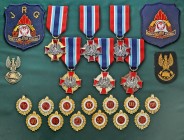 Decorations, Orders, Badges
POLSKA / POLAND / POLEN / POLSKO / RUSSIA / LVIV

PRL. set of 24 fire brigade badges 

Zestaw 24 odznaczeń państwowej...