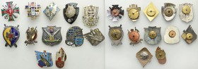 Decorations, Orders, Badges
POLSKA / POLAND / POLEN / POLSKO / RUSSIA / LVIV

PRL. MIX, set 12 pieces 

Zestaw zawiera 12 odznak pułkowych z okre...