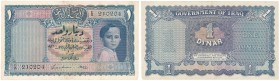 World Banknotes
POLSKA / POLAND / POLEN / PAPER MONEY / BANKNOTE

Iraq. 1 dinar 1931 (1941) series E / 5 - RARITY 

Banknot&nbsp; złamany wpionie...