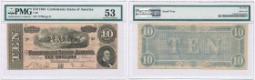 World Banknotes
POLSKA / POLAND / POLEN / PAPER MONEY / BANKNOTE

USA, Confederate States of America. $ 10 1864 Richmond PMG 53 

Bardzo ładny, ś...