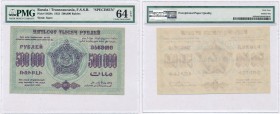World Banknotes
POLSKA / POLAND / POLEN / PAPER MONEY / BANKNOTE

Russia Transcaucasia 1923 500,000 rubles SPECIMEN / SPECIMEN PMG 64 EPQ 

Jedno...