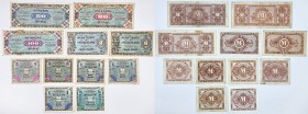 World Banknotes
POLSKA / POLAND / POLEN / PAPER MONEY / BANKNOTE

Germany. 1/2 mark up to 100 marks 1944 Alliierte Militrbehrde, set 11 banknotes ...