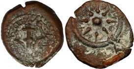 Ancient coins
RÖMISCHEN REPUBLIK / GRIECHISCHE MÜNZEN / BYZANZ / ANTIK / ANCIENT / ROME / GREECE

Provincial Rome, Lepton, Judea Kingdom of the Has...