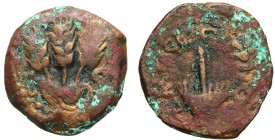 Ancient coins
RÖMISCHEN REPUBLIK / GRIECHISCHE MÜNZEN / BYZANZ / ANTIK / ANCIENT / ROME / GREECE

Provincial Rome, Judea. Herod Agrippa (37-44). AE...
