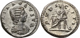 Ancient coins
RÖMISCHEN REPUBLIK / GRIECHISCHE MÜNZEN / BYZANZ / ANTIK / ANCIENT / ROME / GREECE

Roman Empire, Julia Domna (193 217). Denar 196-20...