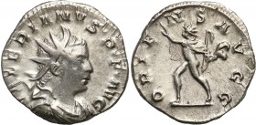 Ancient coins
RÖMISCHEN REPUBLIK / GRIECHISCHE MÜNZEN / BYZANZ / ANTIK / ANCIENT / ROME / GREECE

Roman Empire, Antoninian Valerian II 259 - 260 AD...