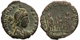 Ancient coins
RÖMISCHEN REPUBLIK / GRIECHISCHE MÜNZEN / BYZANZ / ANTIK / ANCIENT / ROME / GREECE

Roman Empire, Arcadius (383-408 AD). ? Nummus, 40...