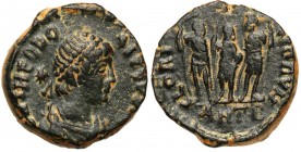 Ancient coins
RÖMISCHEN REPUBLIK / GRIECHISCHE MÜNZEN / BYZANZ / ANTIK / ANCIENT / ROME / GREECE

Roman Empire, Theodosius II (408-450 AD). ? Nummu...