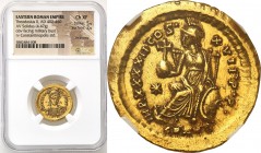 Ancient coins
RÖMISCHEN REPUBLIK / GRIECHISCHE MÜNZEN / BYZANZ / ANTIK / ANCIENT / ROME / GREECE

Roman Empire. Theodosius II (402-450). Solidus 44...