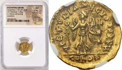 Ancient coins
RÖMISCHEN REPUBLIK / GRIECHISCHE MÜNZEN / BYZANZ / ANTIK / ANCIENT / ROME / GREECE

Byzantium. Anastasius I (491-518). Tremissis, Con...