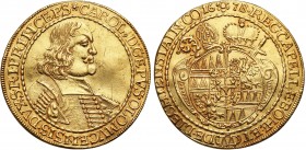Austria
OLMüTZ, Bistum, 1777 Erzbistum

Carl II. Count of Liechtenstein-Castelcorn, 1664-1695. 4 ducats 1678, Kremsier- VERY RARE 

Aw: Popiersie...