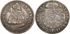 Austria
WORLD COINS

Austria, Ferdinand II (1564-1595). Taler (Thaler) bez daty, Hall 

Ciemna patyna.Davenport 8095

Details: 28,45 g Ag 
Con...