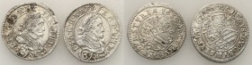 Austria
WORLD COINS

Austria, Ferdinand II (1619-1637). 3 krajcary 1628, 1633, Graz, set 2 coins 

Przyzwoicie zachowane. Rocznik 1633 ładniejszy...