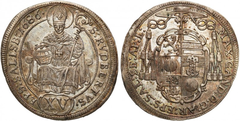 Austria
WORLD COINS

Austria, Salzburg. Maksymilian Gandolf graf Kuenburg (16...