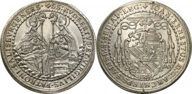 Austria
WORLD COINS

Austria, Salzburg. Jan Ernest graf Thun i Hohenstein (1687-1709). PółTaler (Thaler) 1700 - ŁADNY 

Aw.: Wielopolowa tarcza h...
